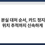 지갑 분실 대처 순서, 카드 정지부터 위치 추적까지 신속하게 4