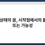 백지 상태의 꿈, 시작점에서의 불안감 또는 가능성 4