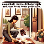 현관 신발 먼지 털기, 집 안 오염 줄어드는 1분 루틴