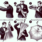 우산 비닐 제거 타이밍, 물기 퍼짐 막는 요령