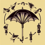 접이식 우산 관리, 고장 확률 줄어드는 접는 순서