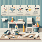 벽지 얼룩 제거, 문지르기 전에 해야 할 것