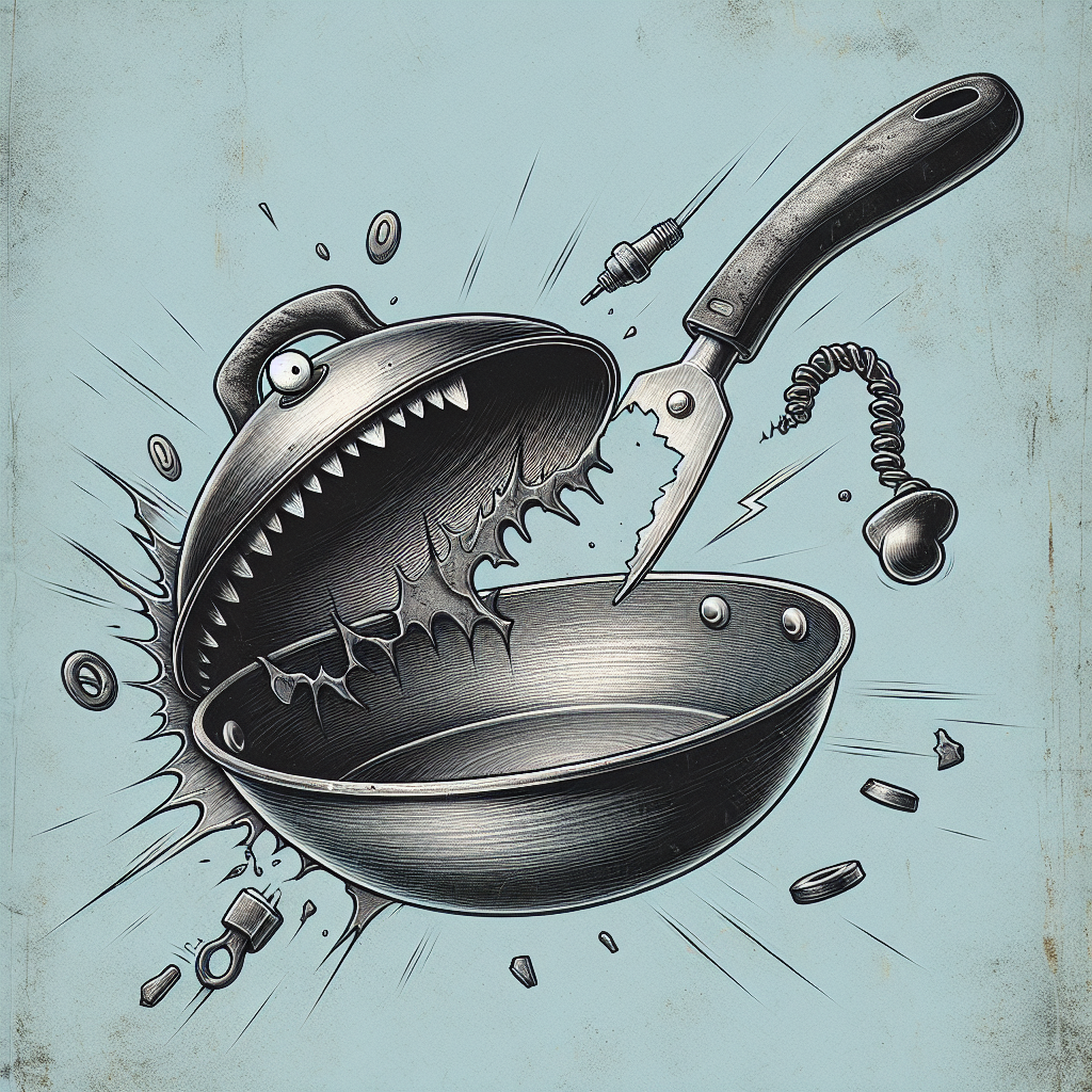 프라이팬 손잡이 헐거움, 교체 전 응급 조치