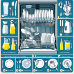 식기세척기 사용 순서, 세척력 달라지는 배치