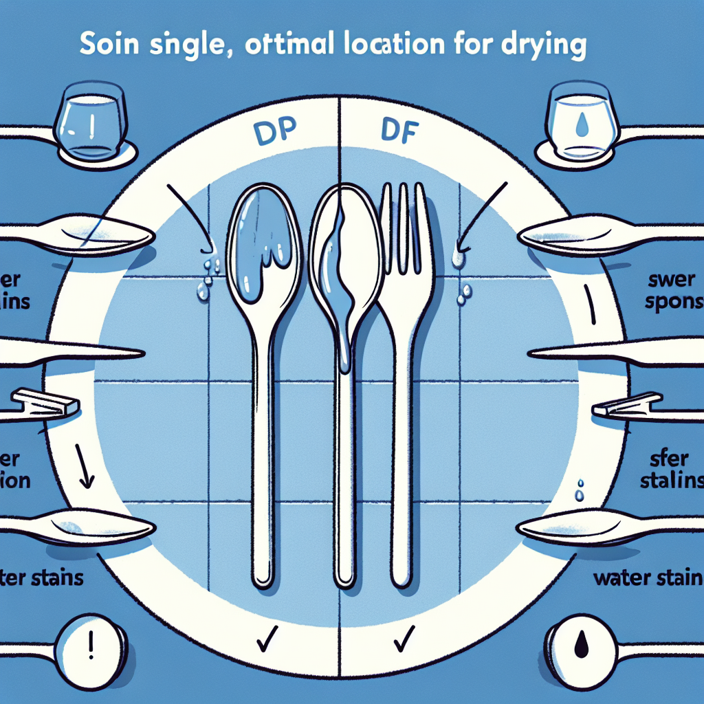 수저 물때 방지, 건조 위치 하나로 해결되는 이유