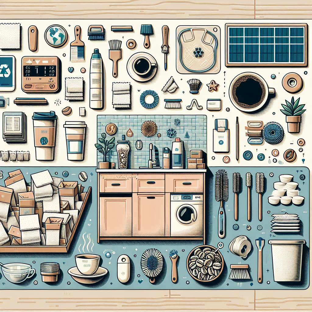 커피 필터 재활용, 청소에 쓸 수 있는 영역