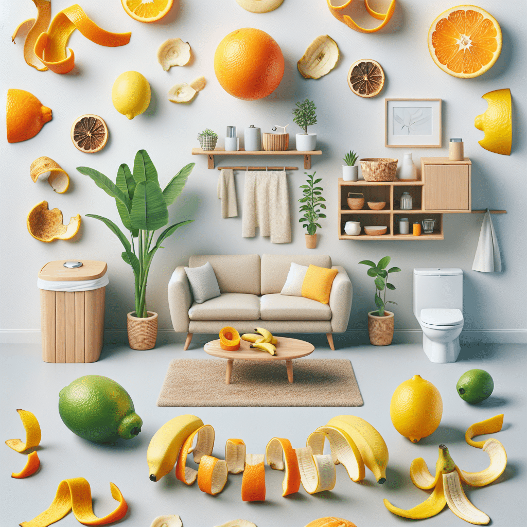 과일 껍질 활용, 탈취 효과 좋은 이유