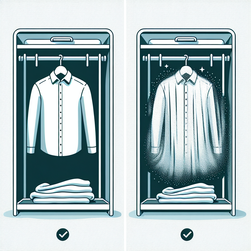 옷 보관 커버 사용, 먼지 쌓임 줄어드는 이유