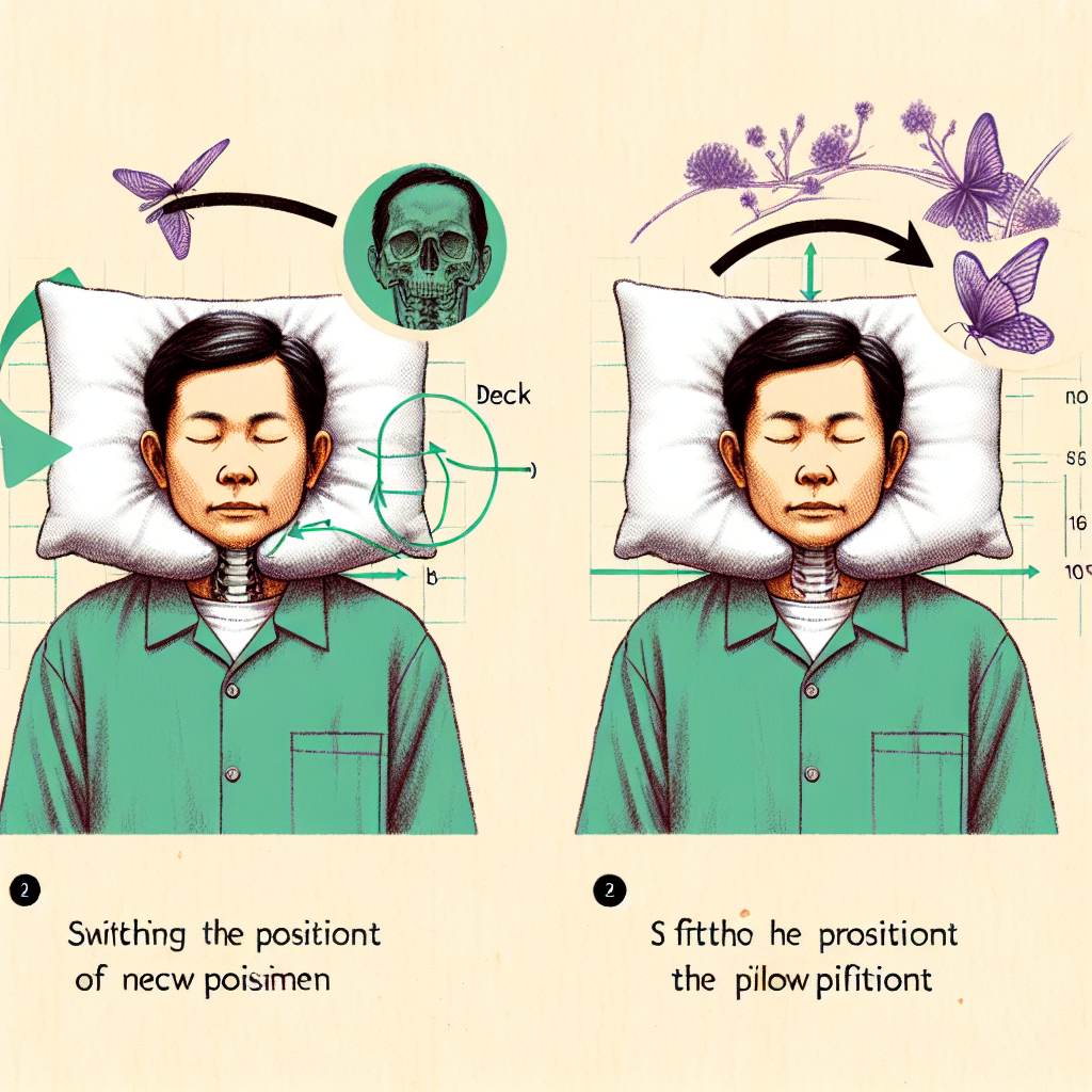 베개 위치 바꾸기, 목 피로 달라지는 이유