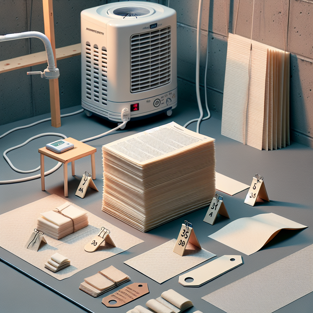 종이류 습기 관리, 휘어짐 막는 요령