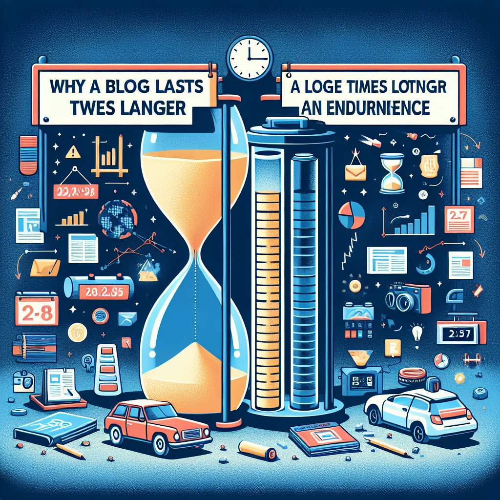 광고보다 블로그가 2배 오래 가는 이유
