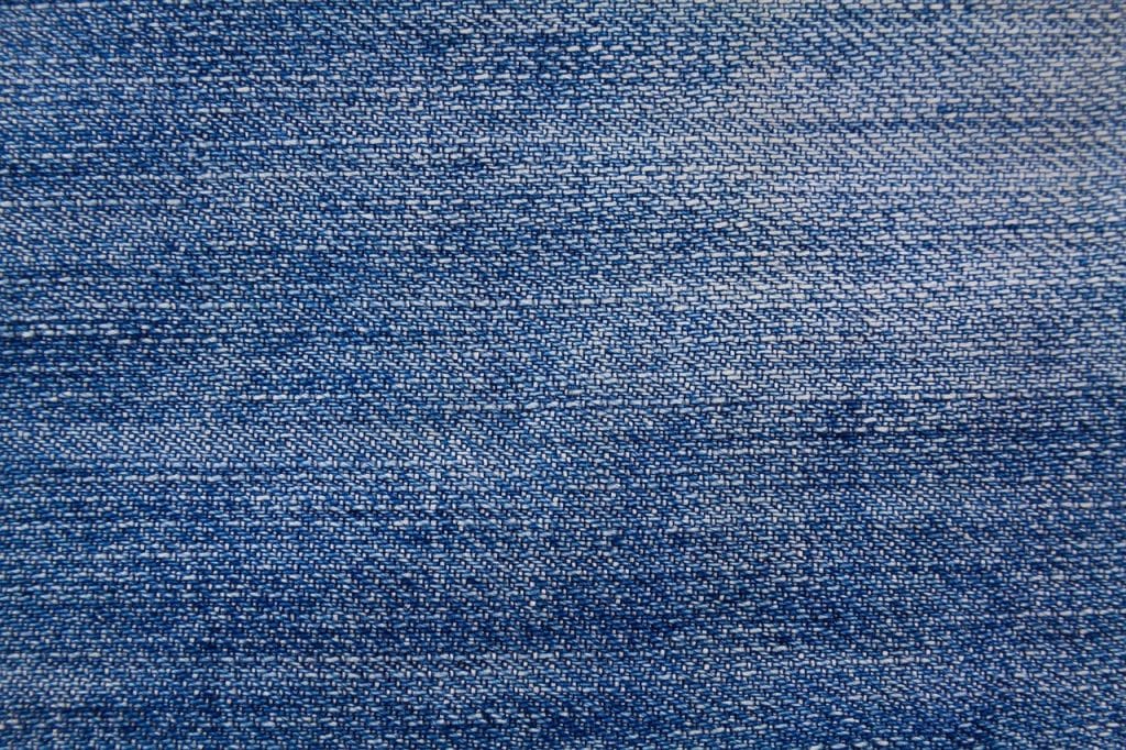 clothing care labels showing fabric types