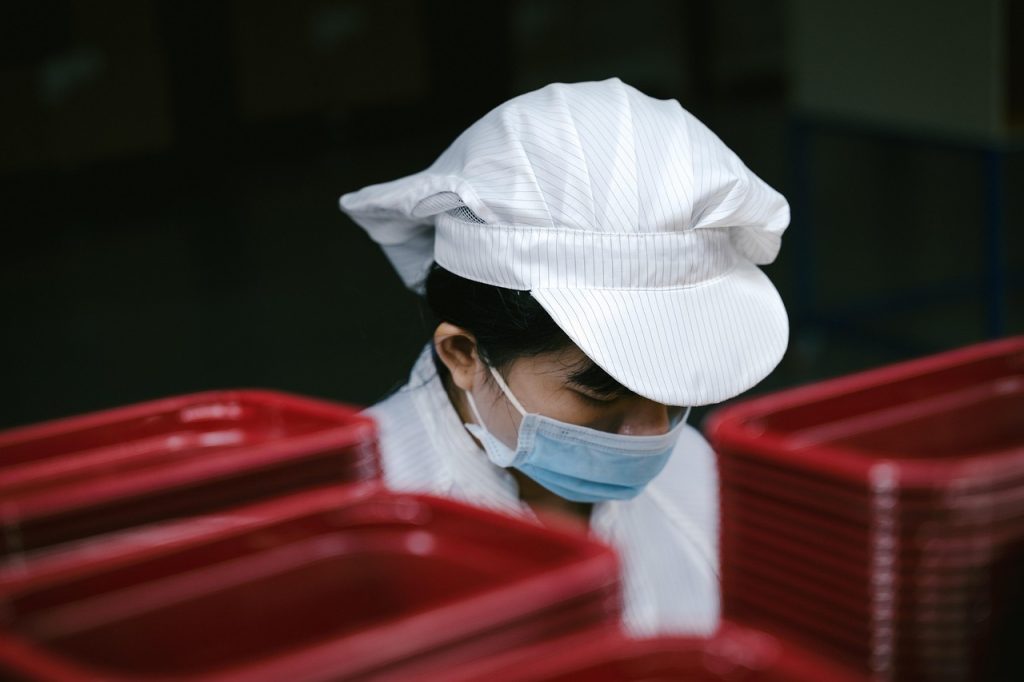 special employment type worker delivering packages at doorstep